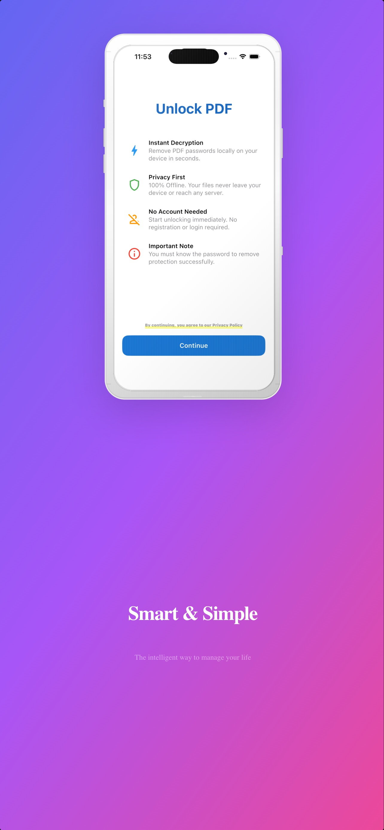 PDF Genie - Unlock & Edit PDF