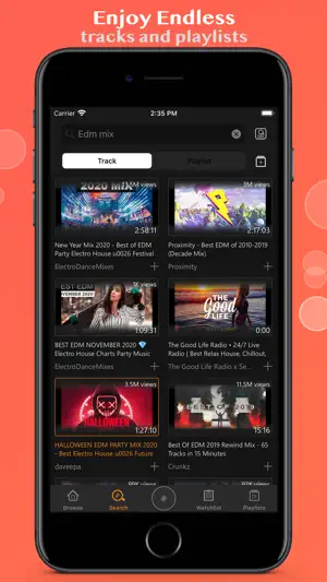 Myt - Music Player & Videos screenshot 2