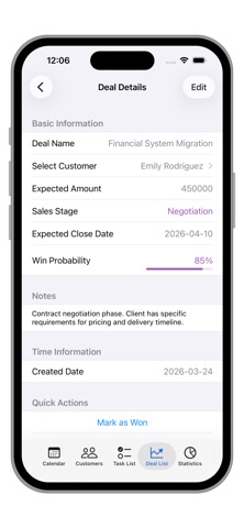 Customer Manager Pro-My Client のスクリーンショット