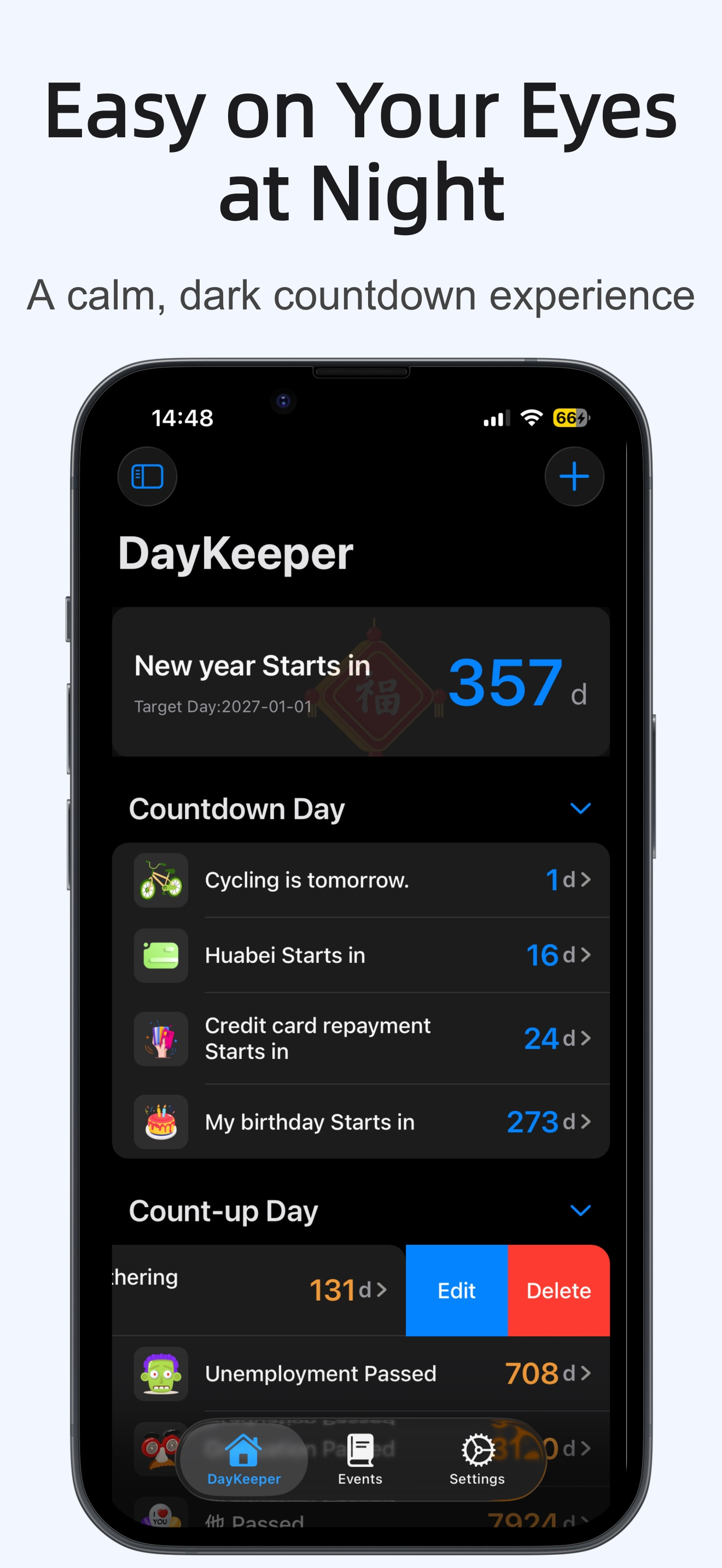 DayKeeper: Countdown Reminder