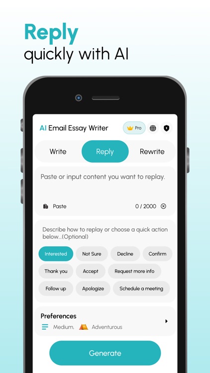 AI Email Essay Writer screenshot-3