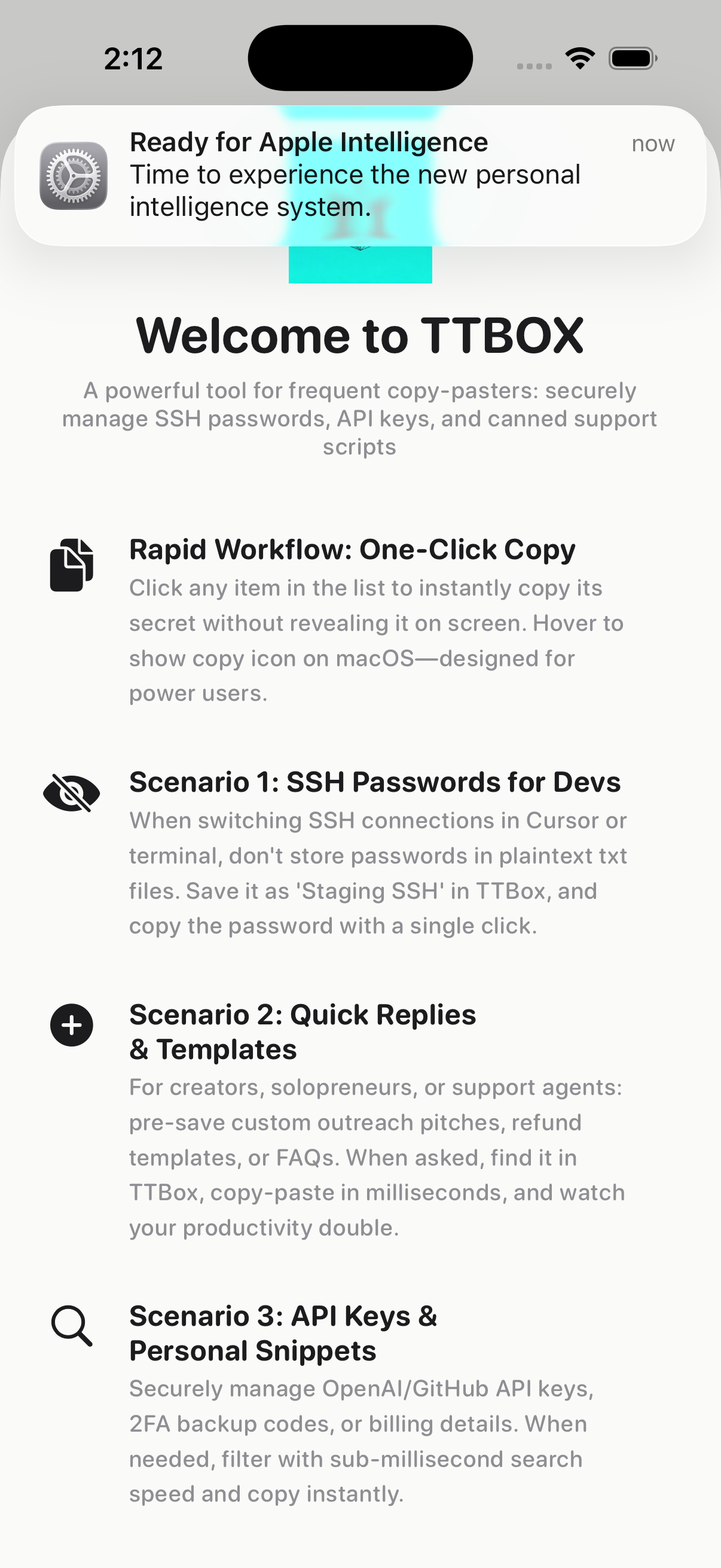 TTbox - Safe Clipboard screenshot 4