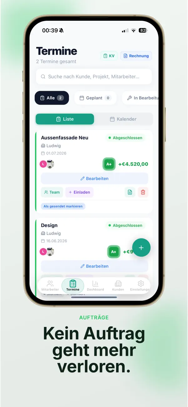 Screenshot #2 pour EarnTrack: Business Manager