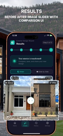 Home Exterior AI Landscape screenshot