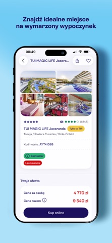TUI (PL/CZ/RO) screenshot