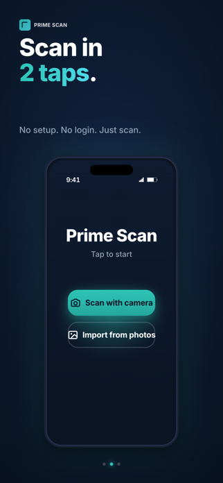 Prime Scan: PDF Scanner Screenshot 1 of 6