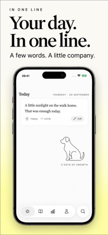 One Line Diary - Daily Journal Screenshot 3