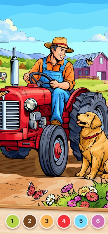 Barn Color: Farm Painting screenshot 6