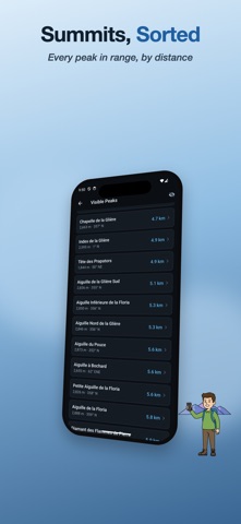 Skyline: Peak Finder & Namer iPhone screenshot