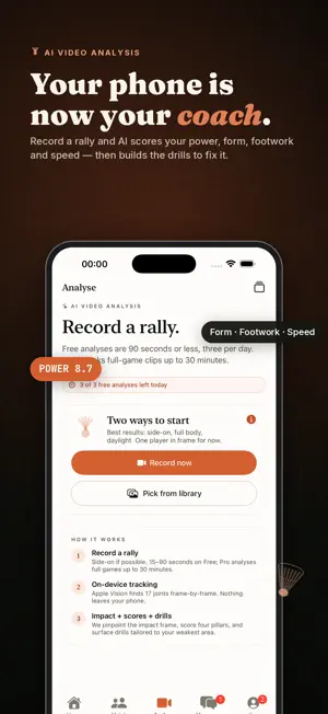 FrankBadminton screenshot 1