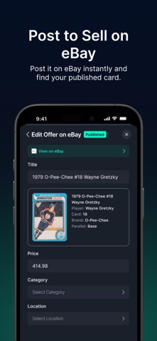 HobbyScan: Sports Card Scanner screenshot