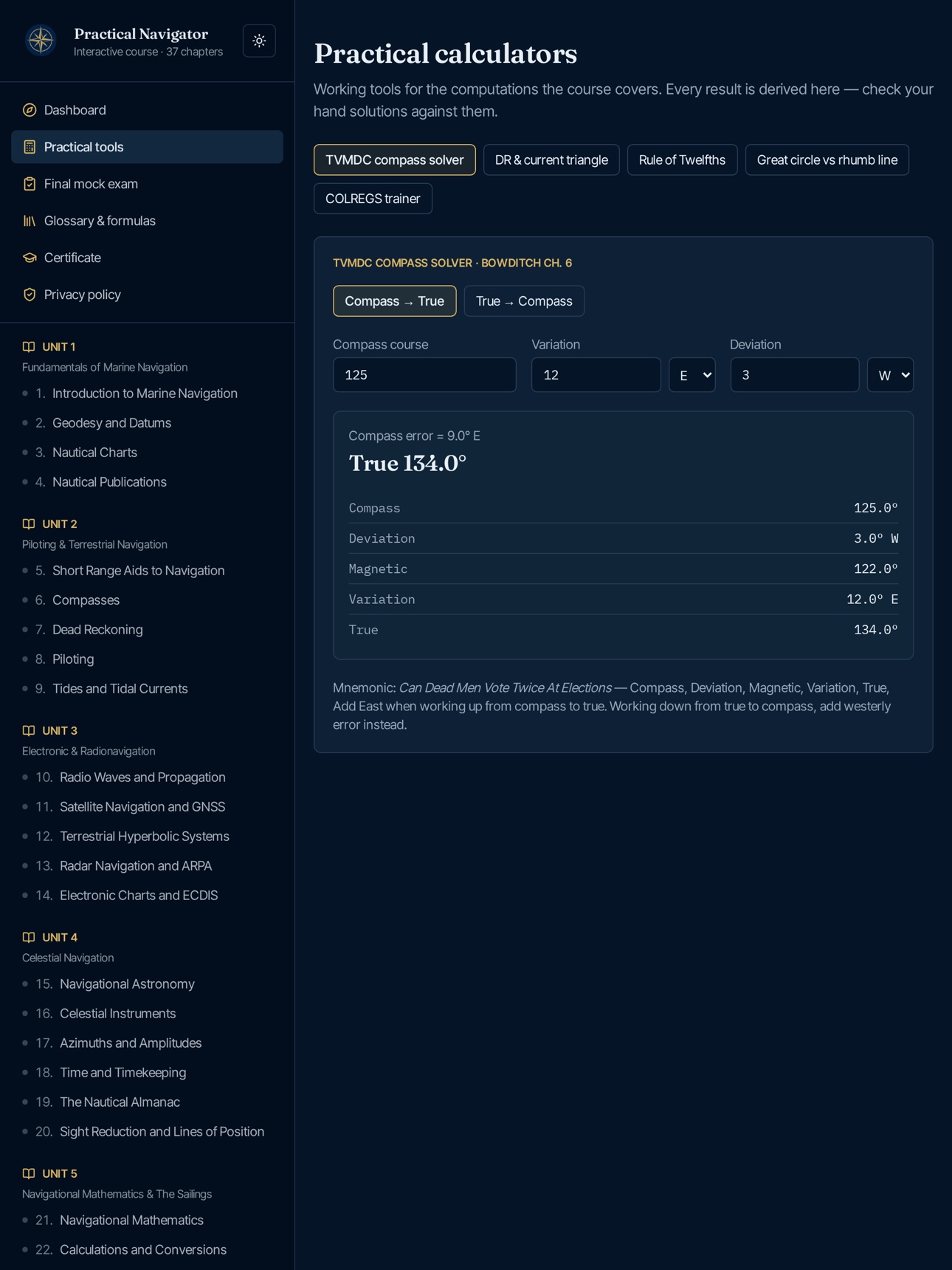 Screenshot 7 of The Practical Navigator