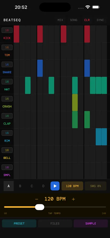BeatSeq screenshot 2