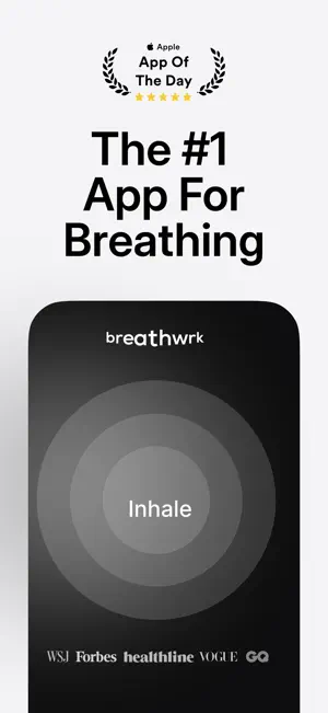 Breathwrk: Breathing Exercises screenshot 1