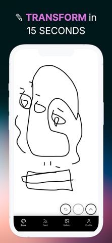 Doodlez AI Art screenshot