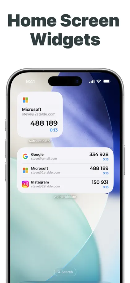 Screenshot 6 di 6 di Authenticator App