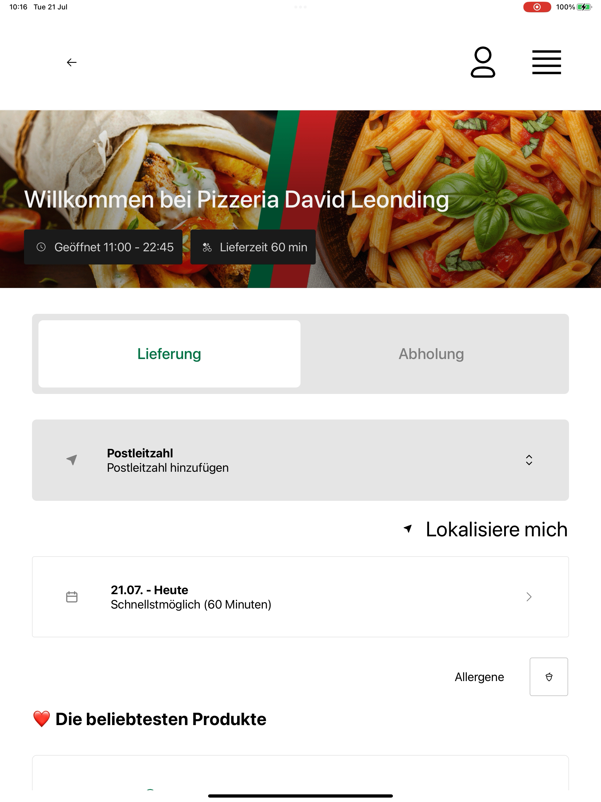 Pizzeria David Leonding screenshot 10
