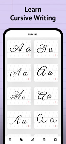 Calligraphy Practice · Cursive Screenshot 2 of 9