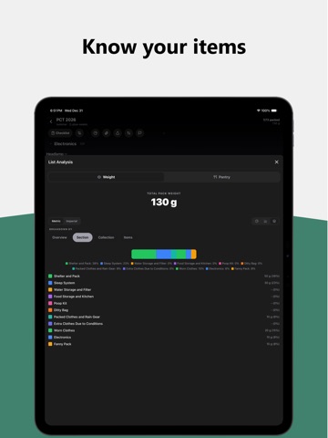 Basepack: Packing Lists ipad screenshot 4