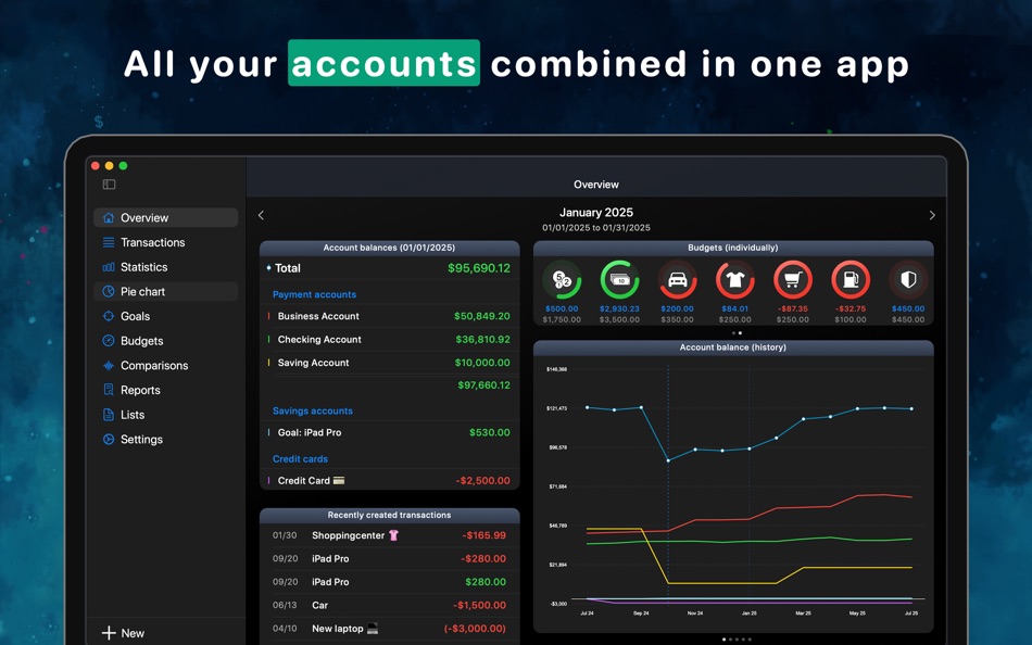 #9. MoneyStats Pro (macOS) بواسطة: Tom Tennstedt