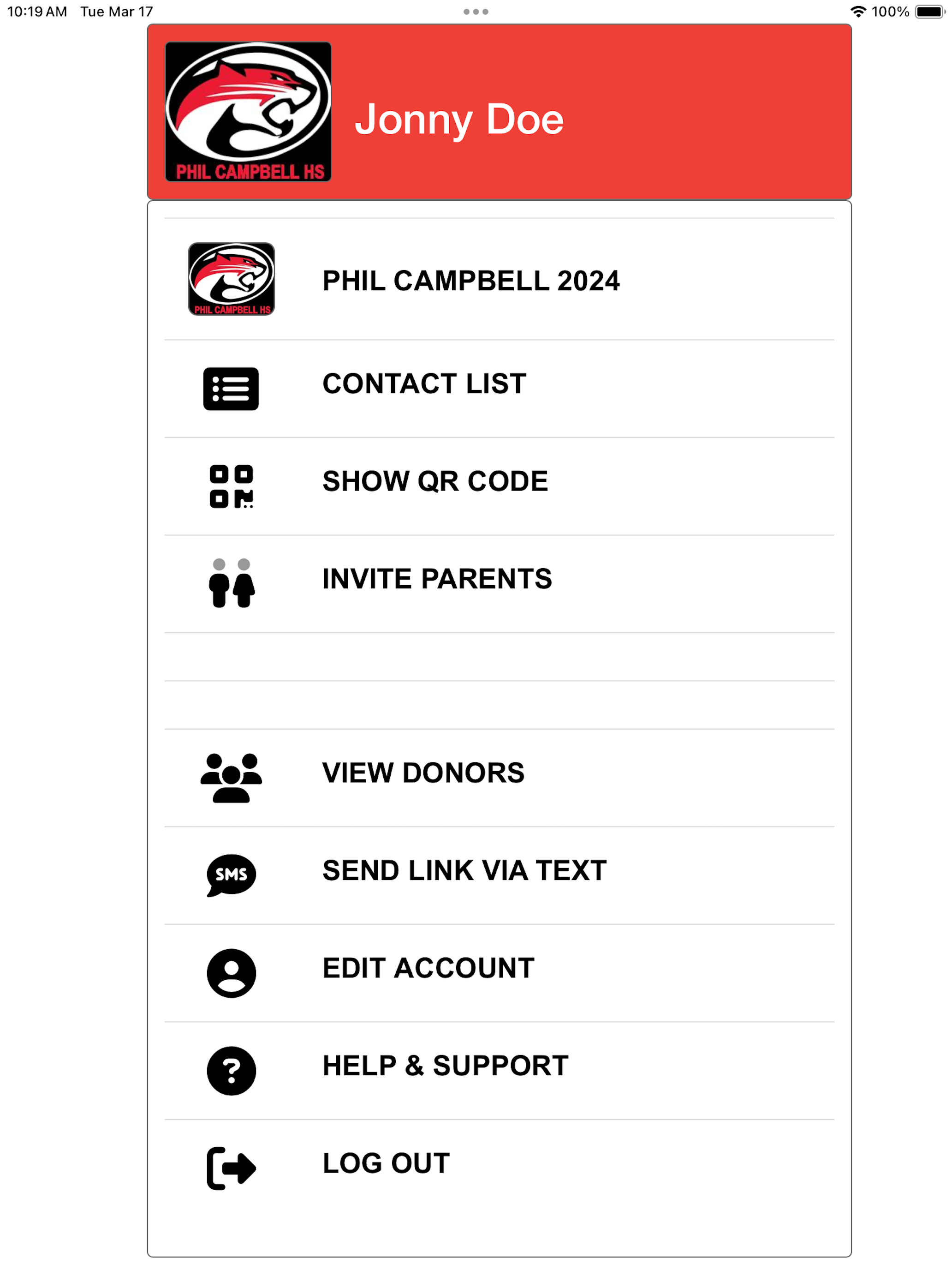 2ADAY Fundraising screenshot 5