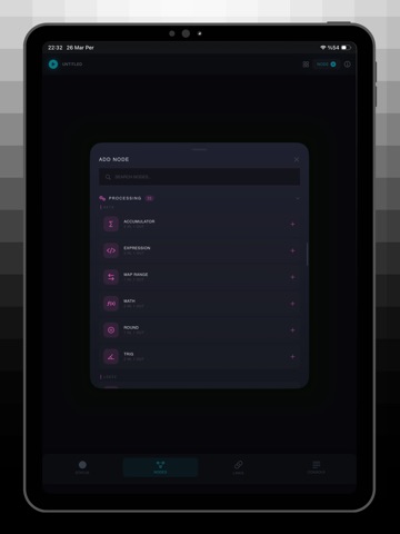 Flow - Sensor Data Pipeline iPad screenshot
