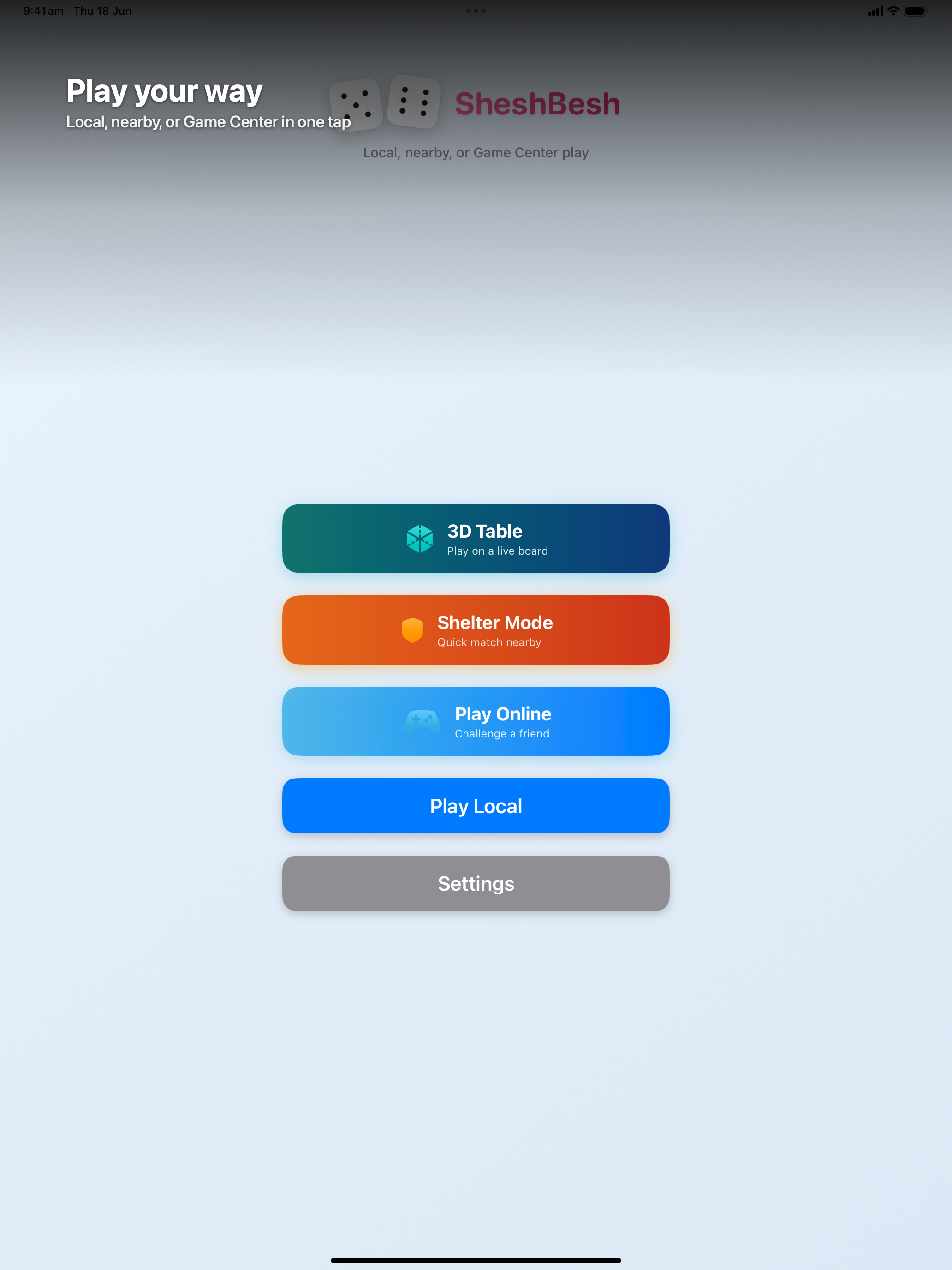 SheshBeshApp screenshot 7