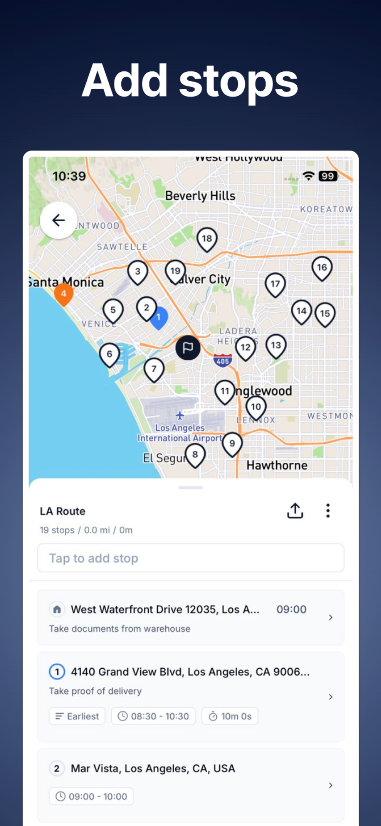 Routerra Route Planner