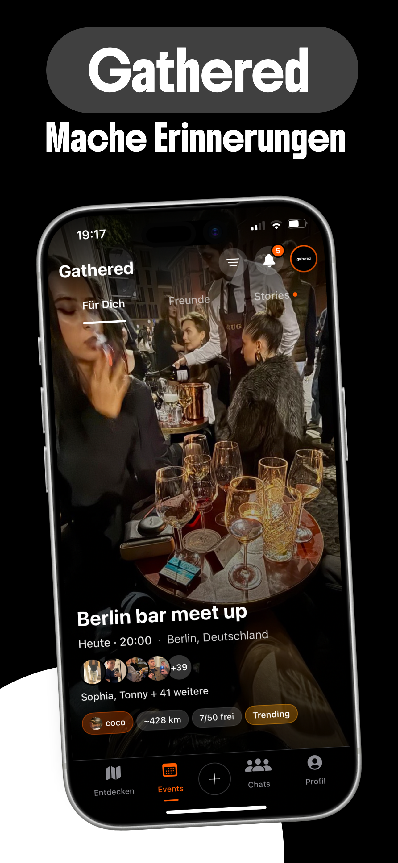 Gathered: Events & Friends