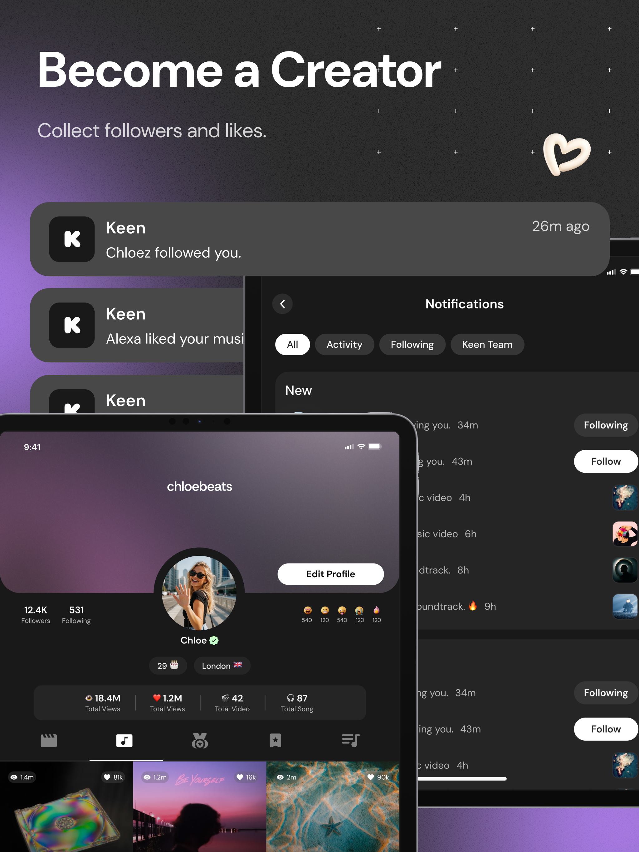 Keen-Music Video Generator screenshot 13