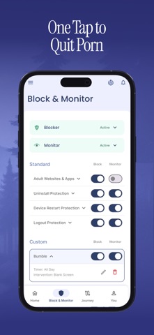 LeadMeNot: Screen Time Control screenshot