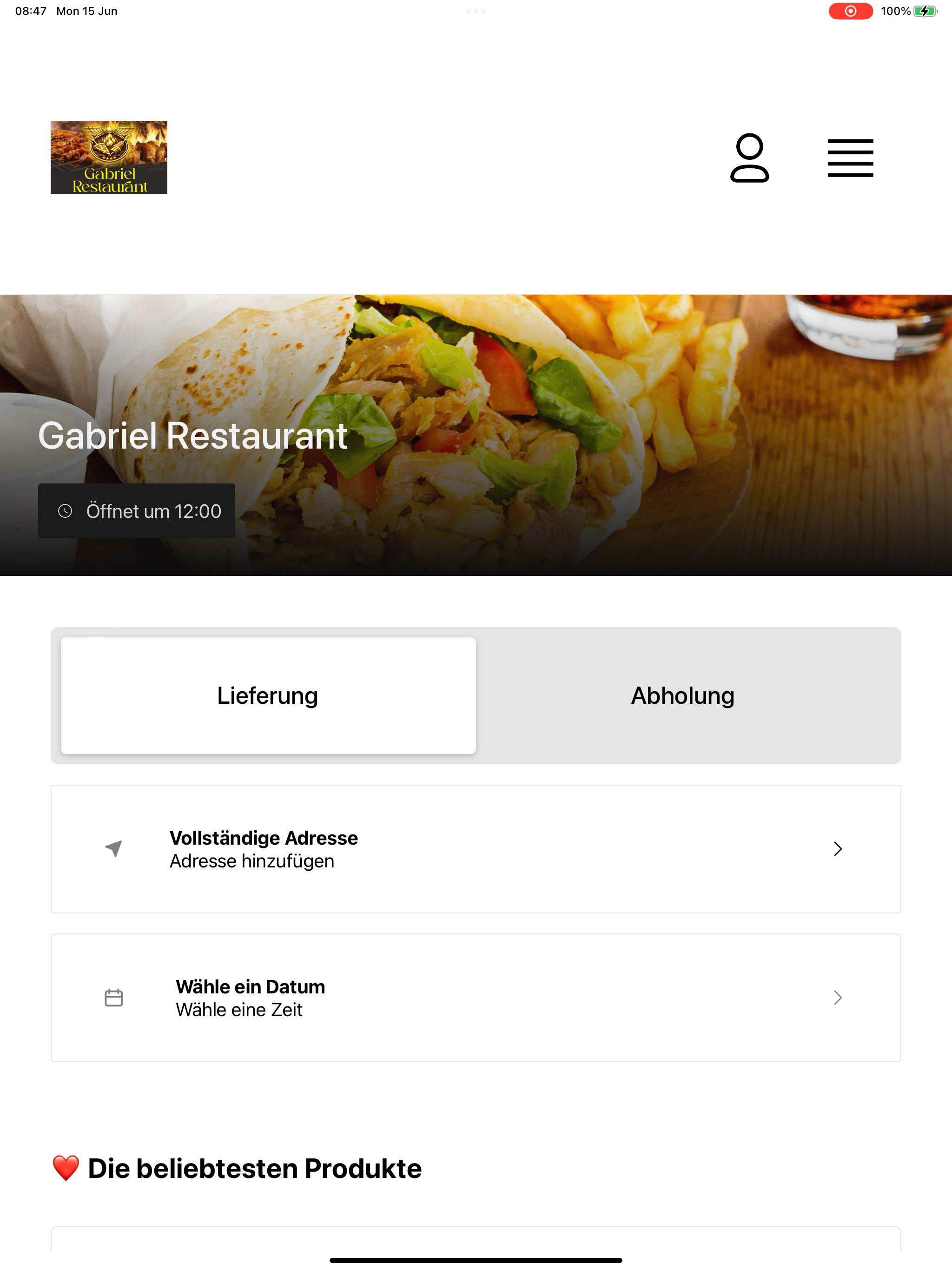 Gabriel Restaurant screenshot 5