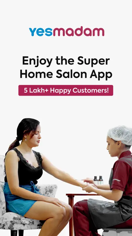 Yes Madam - Salon at Home App screenshot 1 of 8
