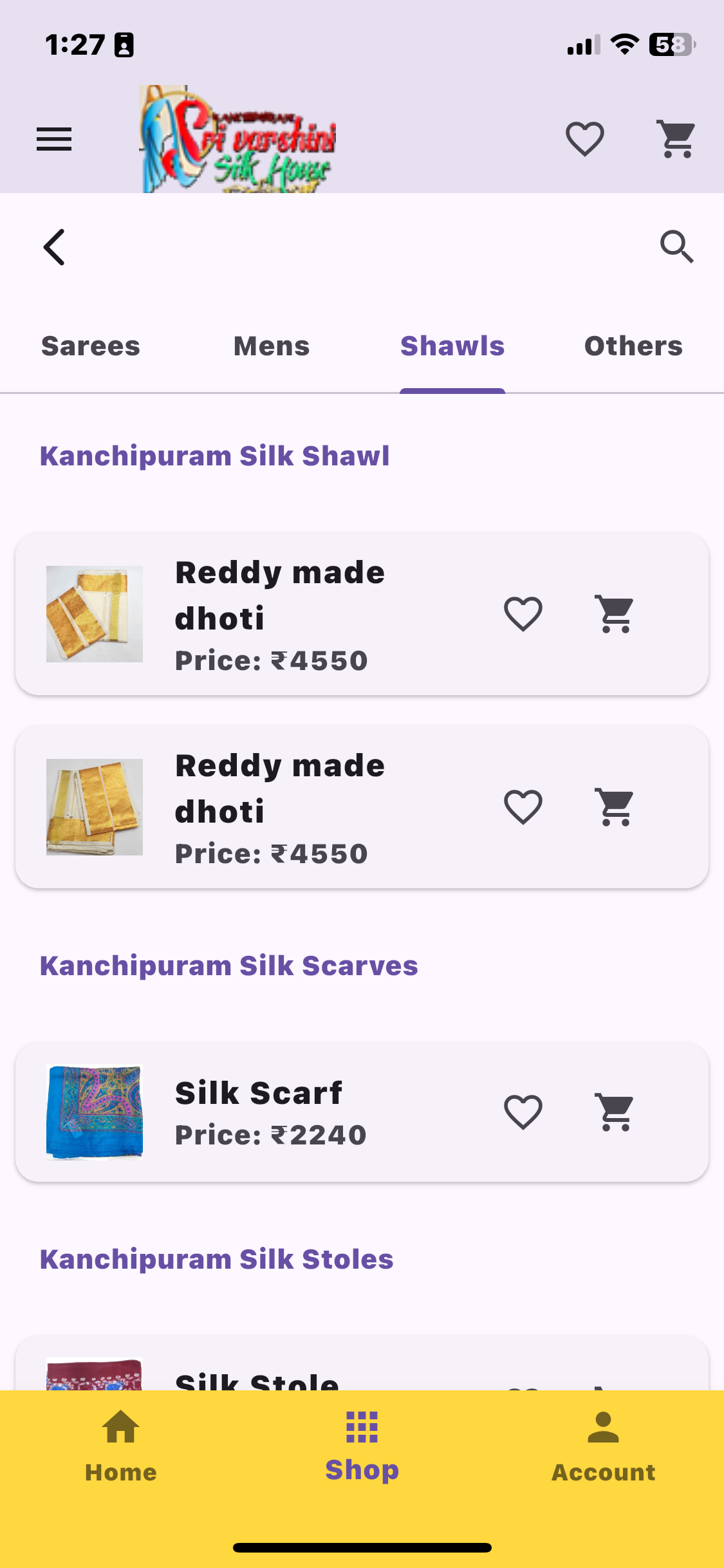 Sri Varshini Silk screenshot 5