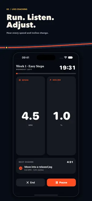 Treadmill Workouts: Coach screenshot 2