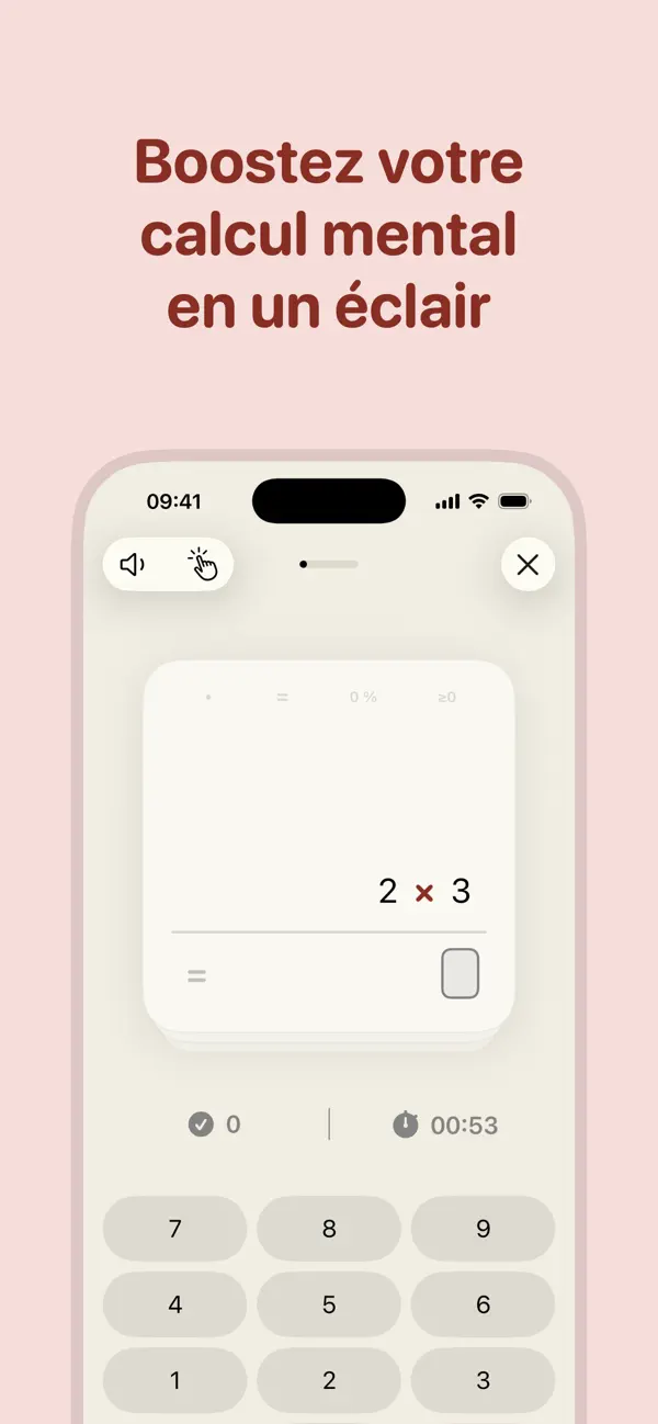Screenshot #1 pour Calcul Mental, Maths: Numbio