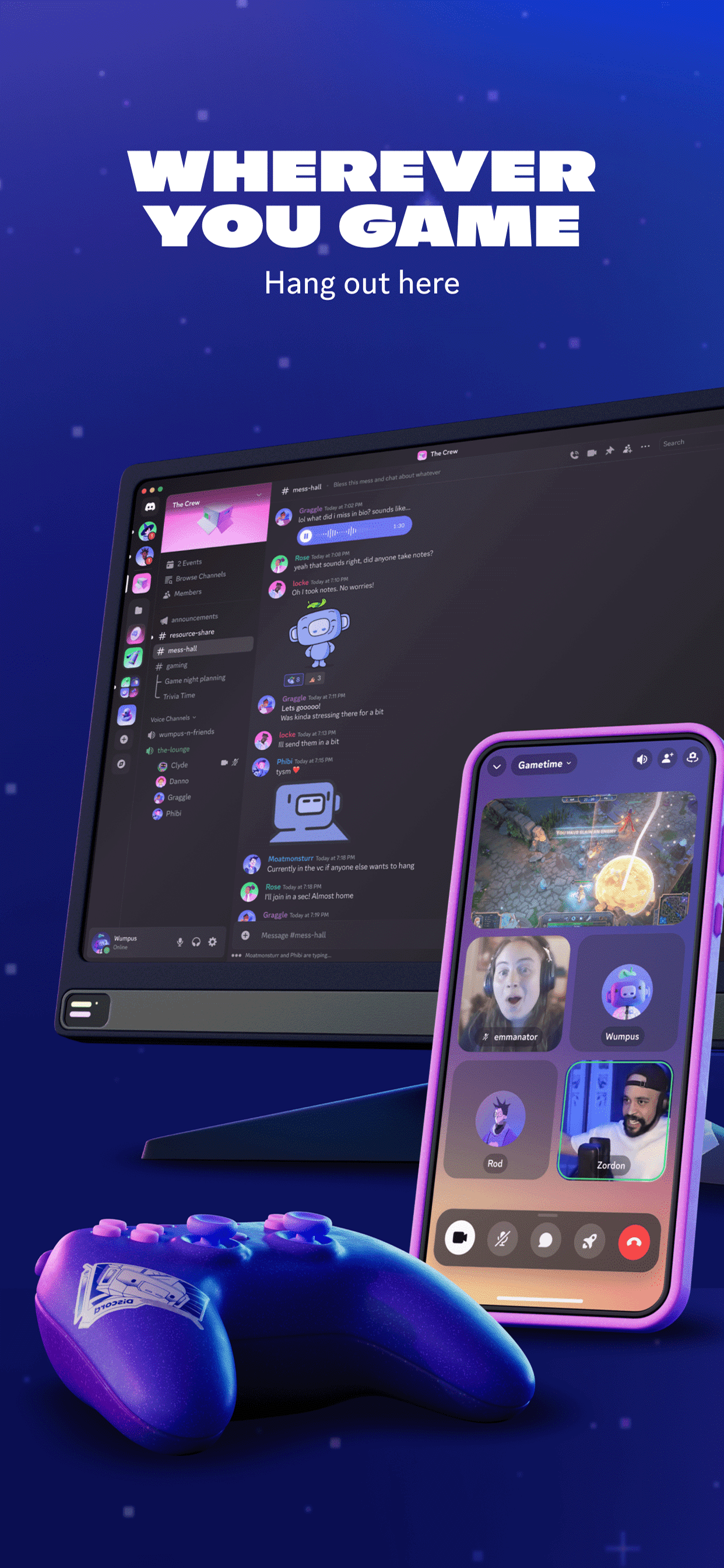 Discord - Conversa y juega