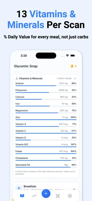 Glycemic Snap: Index & Load screenshot 9 of 10
