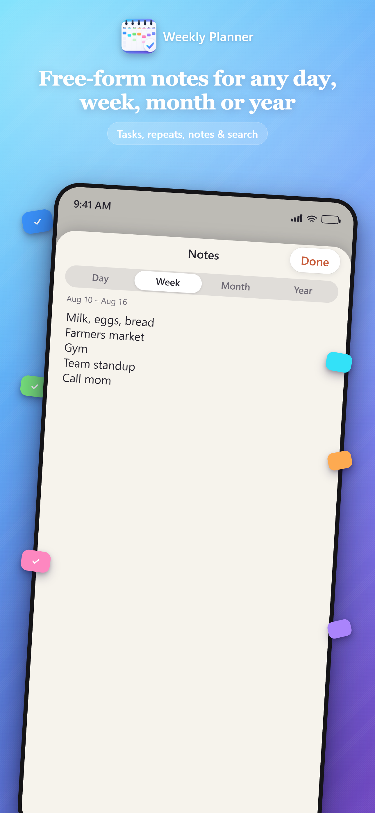 Daily & Weekly Planner: To-Do screenshot 3