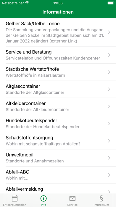 Stadtbildpflege Kaiserslautern Screenshot