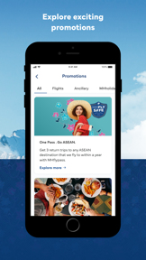 Malaysia Airlines screenshot