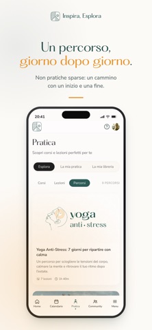Yoga Academy - Inspira,Esplora iPhone screenshot