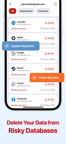Privacy Protection : Data Leak Screenshot 2 of 6