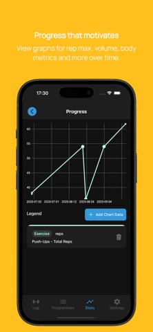 SimpleReps screenshot