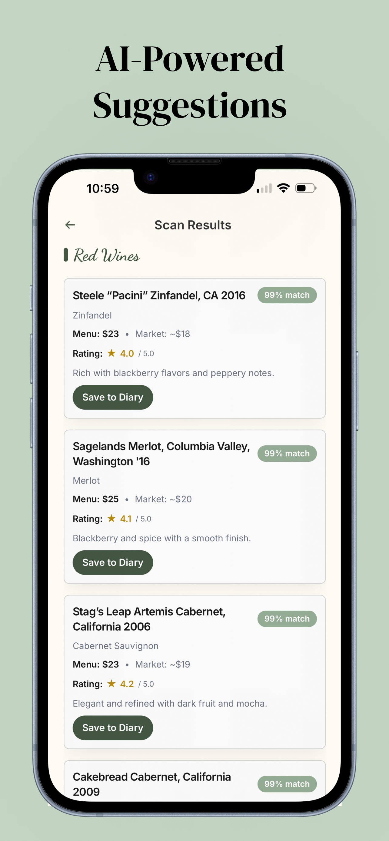 Wine Siplog – Wine Diary
