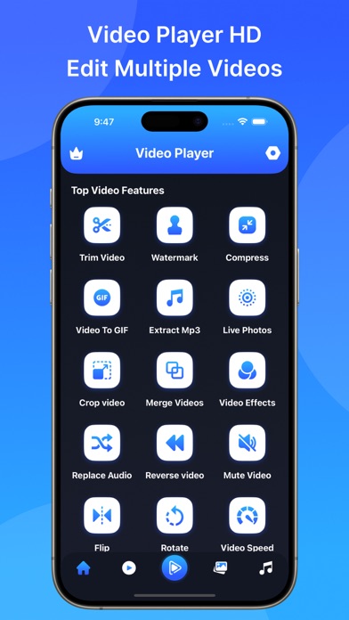 Video Player HD - Video Editor Screenshot