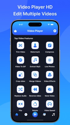 Video Player HD - Video Editor screenshot 1