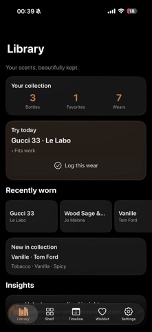 Perfume & Cologne: Fragrance Screenshot 1 of 4