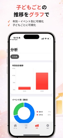 お年玉・プレゼント記録 screenshot