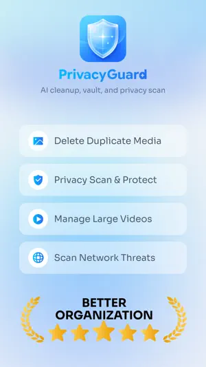 Privacy Guard: Photo Cleaner screenshot 1